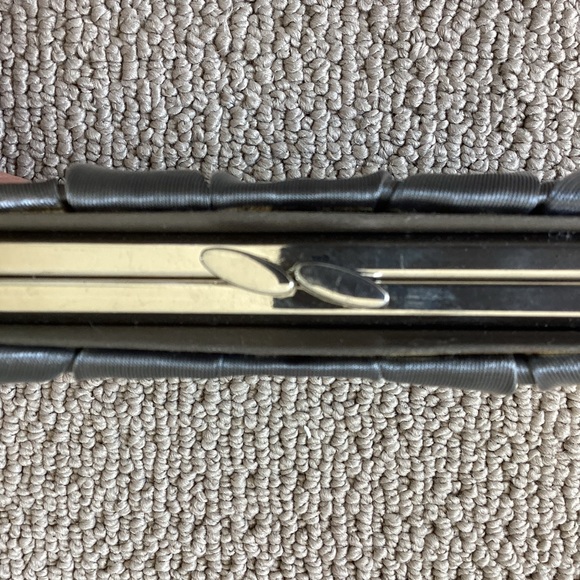 Grey Evening Bag Clutch by Nina - Picture 6 of 6